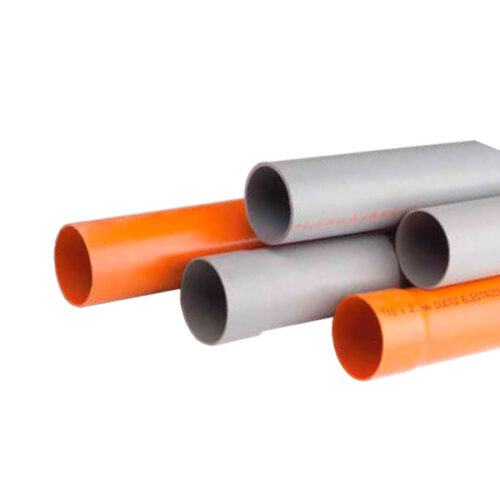 Tuberías PVC para canalización telefónicas y eléctricas