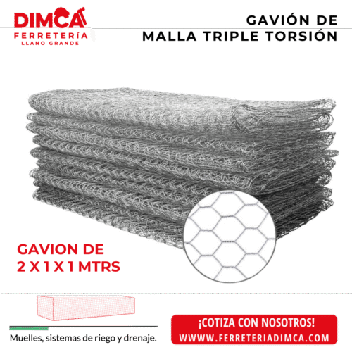 GAVION TRIPLE TORSIÓN